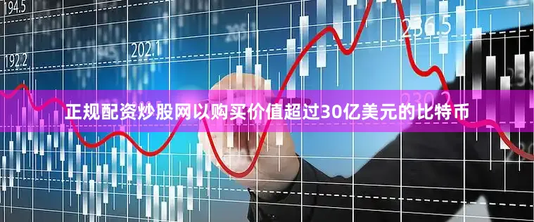 正规配资炒股网以购买价值超过30亿美元的比特币